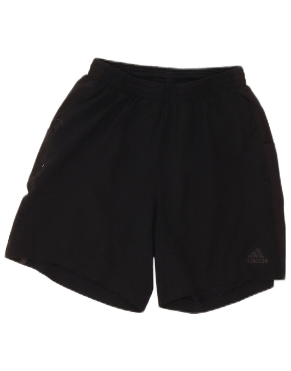 Adidas Mens Sport Shorts Small  Black Polyester