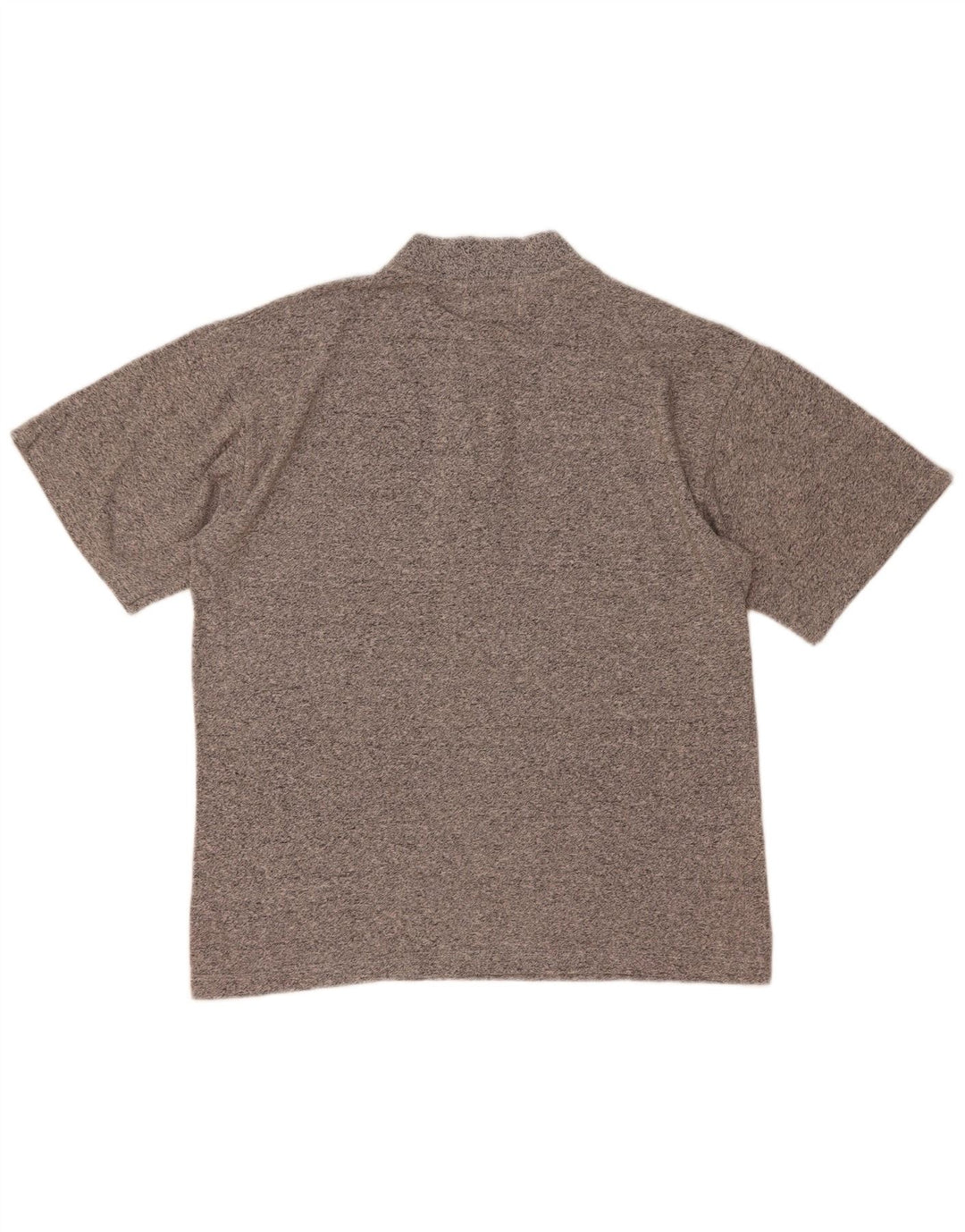 MCROSS Mens Polo Shirt Medium Grey Flecked