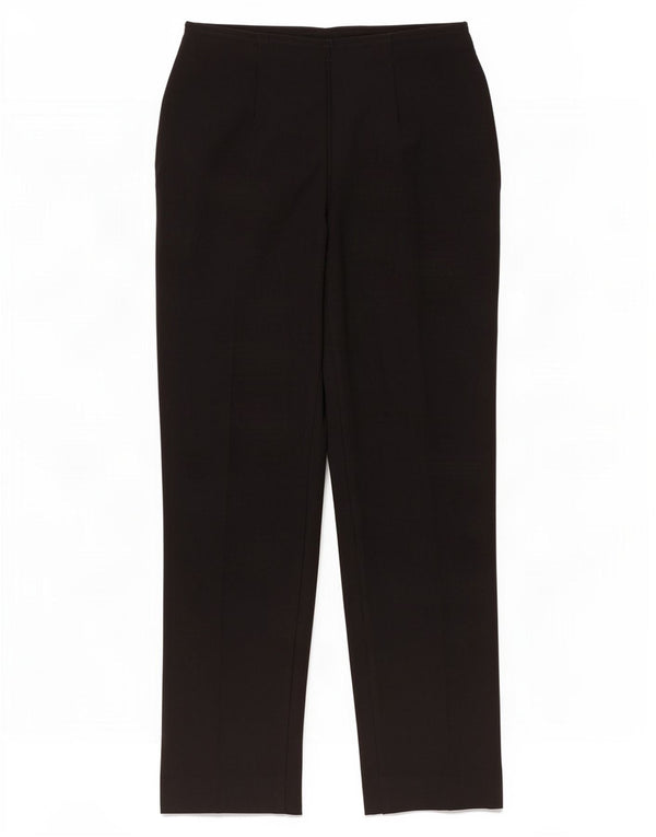 Marks & Spencer Womens St. Michael Casual Trousers UK 8 Small W26 L28 Black