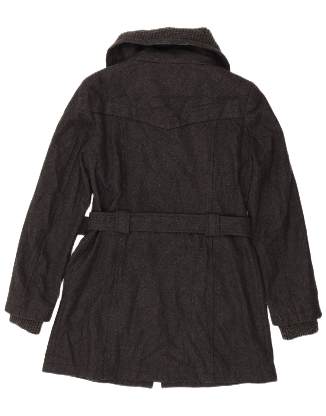 Zara Womens Overcoat UK 16 Large Grey