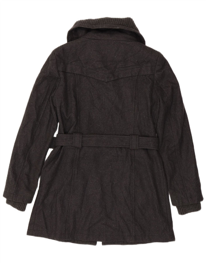 Zara Womens Overcoat UK 16 Large Grey