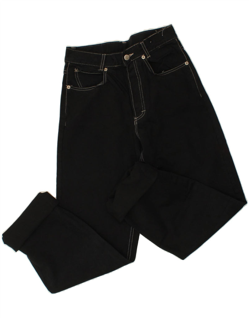 WRANGLER Mens Straight Jeans W30 L34 Black Cotton Vintage Wrangler and Second-Hand Wrangler from Messina Hembry 