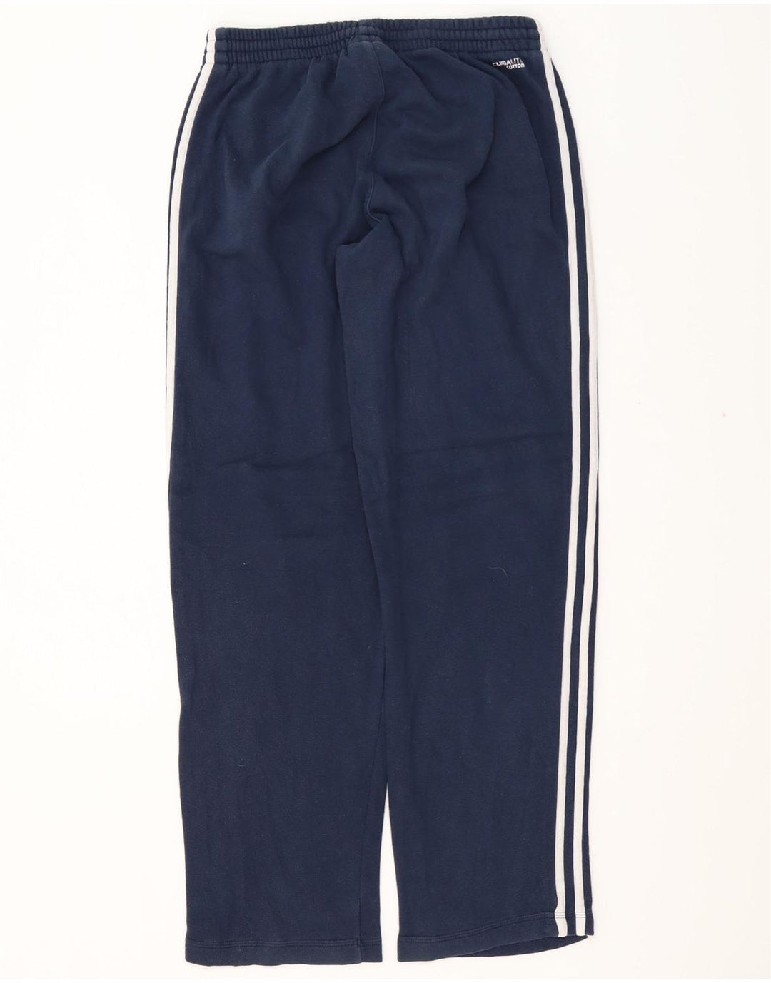 ADIDAS Mens Climalite Tracksuit Trousers UK 40/42 Medium  Navy Blue Cotton