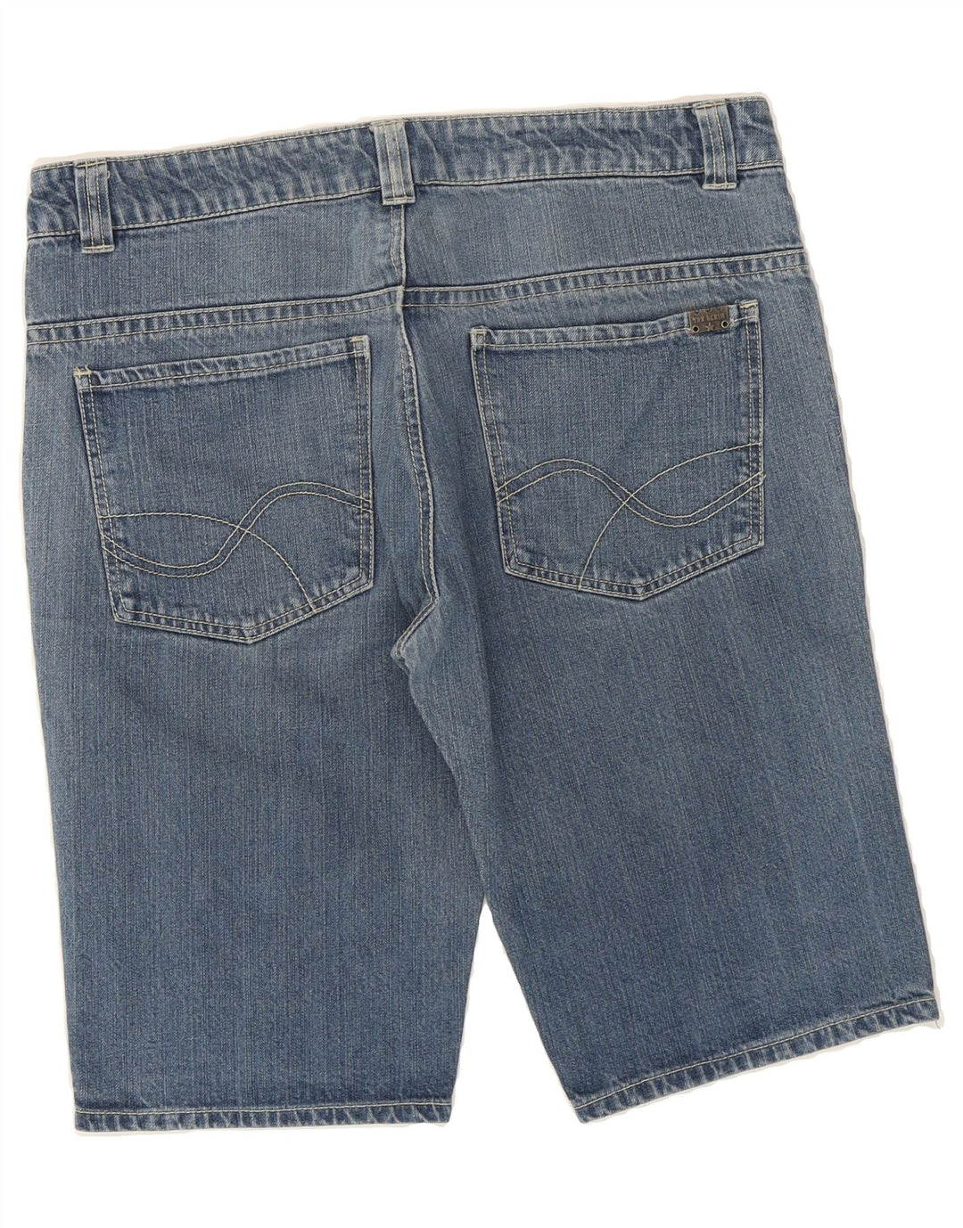 VINTAGE Mens Denim Shorts IT 52 XL W38  Blue Cotton Vintage Vintage and Second-Hand Vintage from Messina Hembry 