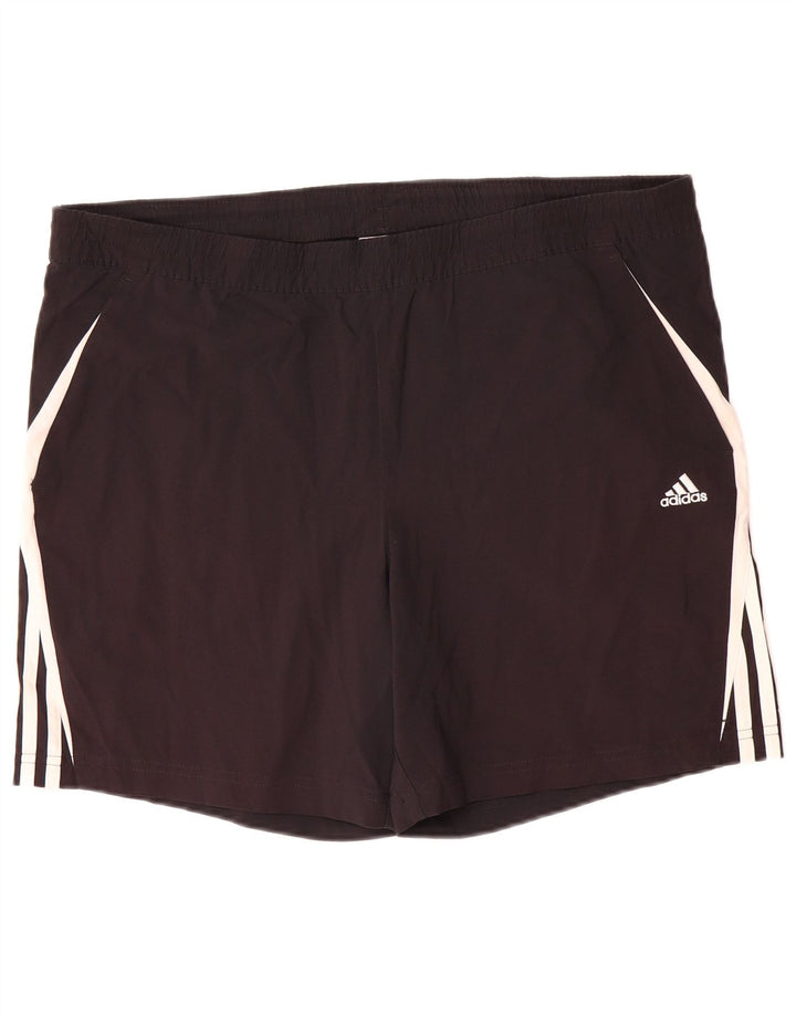 Adidas Mens Climalite Sport Shorts Medium Black Polyester