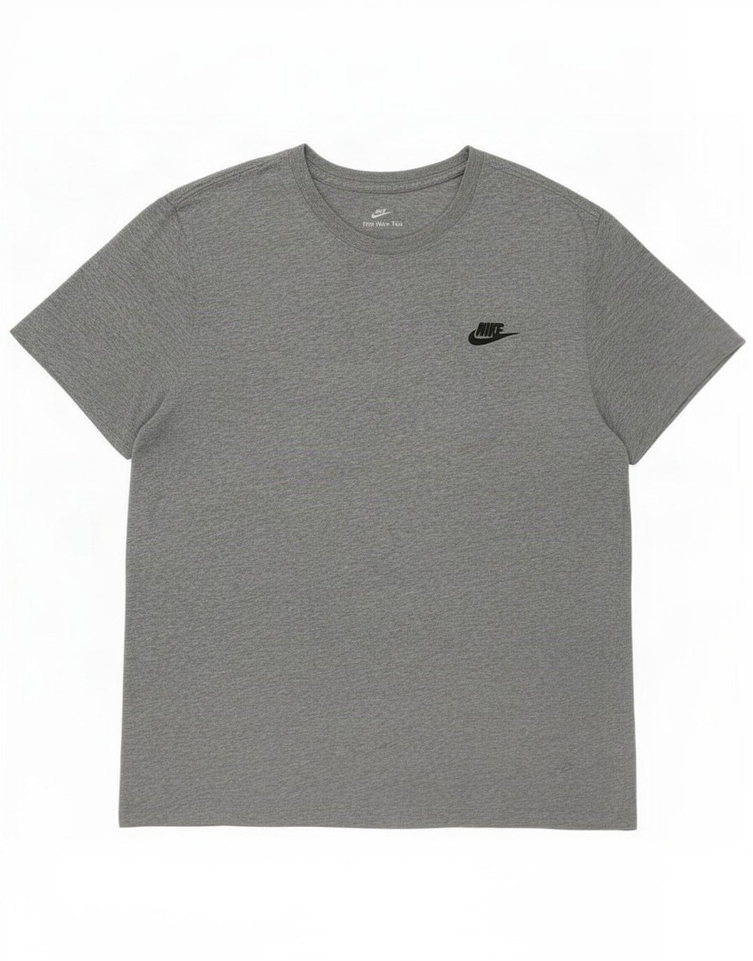 Nike Mens T-Shirt Top Large Grey Cotton