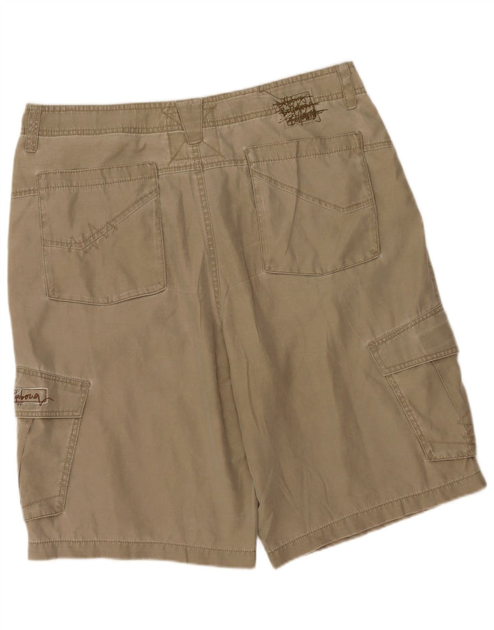 Billabong Mens Cargo Shorts W34 Large Khaki Polyester