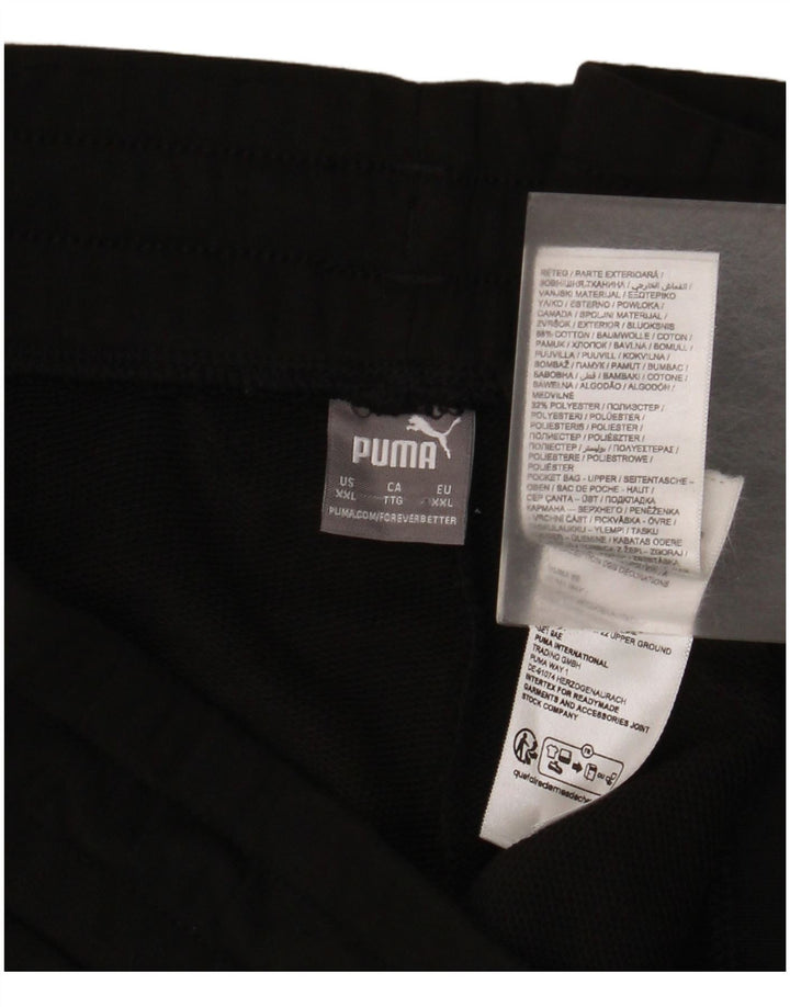 Puma Mens Sport Shorts 2XL Black Cotton