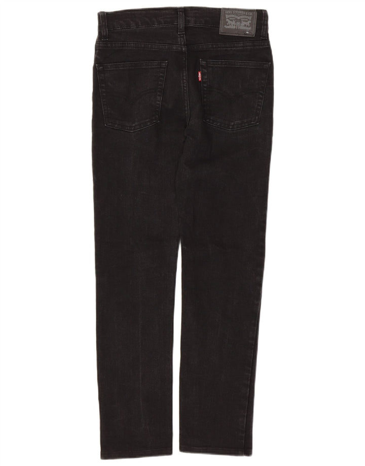 LEVI'S Boys 510 Skinny Jeans 11-12 Years W28 L27 Black Cotton