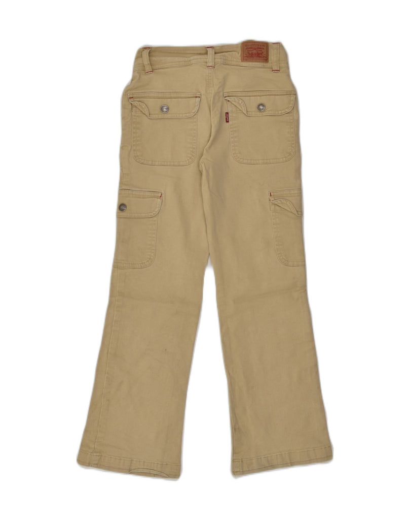 LEVI'S Boys Straight Cargo Trousers 7-8 Years W22 L23  Beige Cotton | Vintage Levi's | Thrift | Second-Hand Levi's | Used Clothing | Messina Hembry 