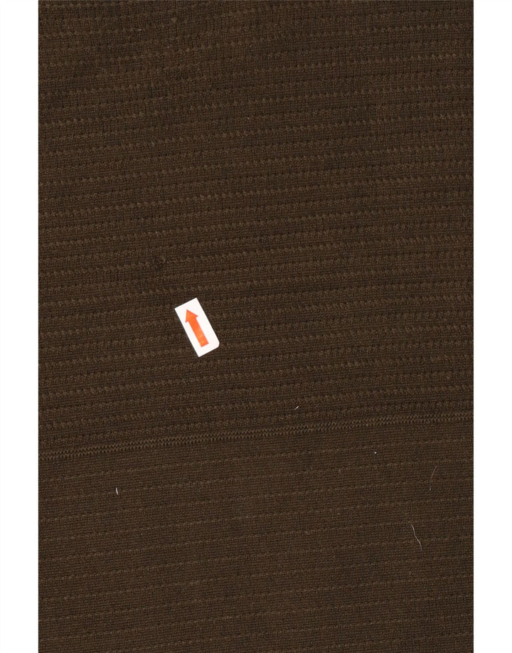 Liu Jo Mens Crew Neck Jumper Sweater 2XL Khaki Viscose