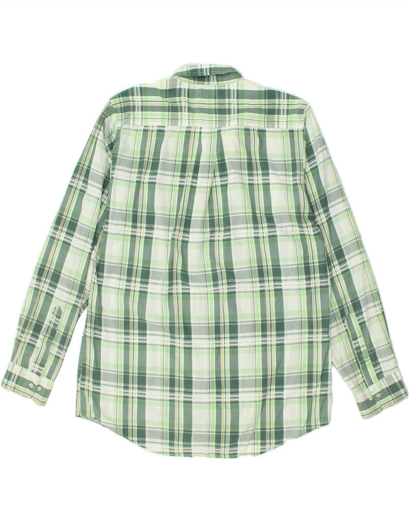 MURPHY & NYE Mens Shirt 2XL Green Check Cotton | Vintage Murphy & Nye | Thrift | Second-Hand Murphy & Nye | Used Clothing | Messina Hembry 