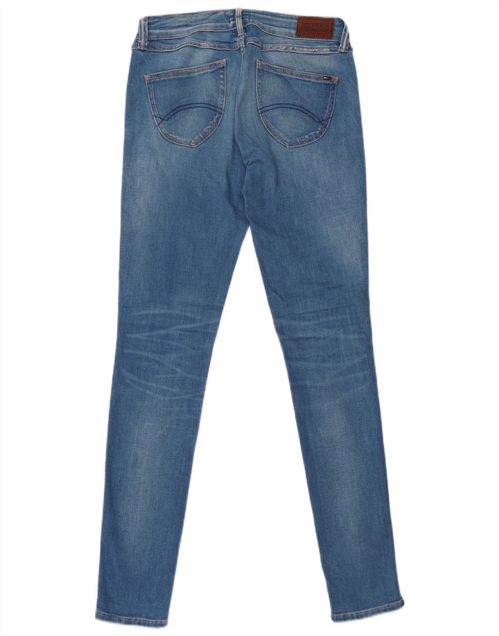 Tommy Hilfiger Womens Slim Jeans W27 L32 Blue Cotton