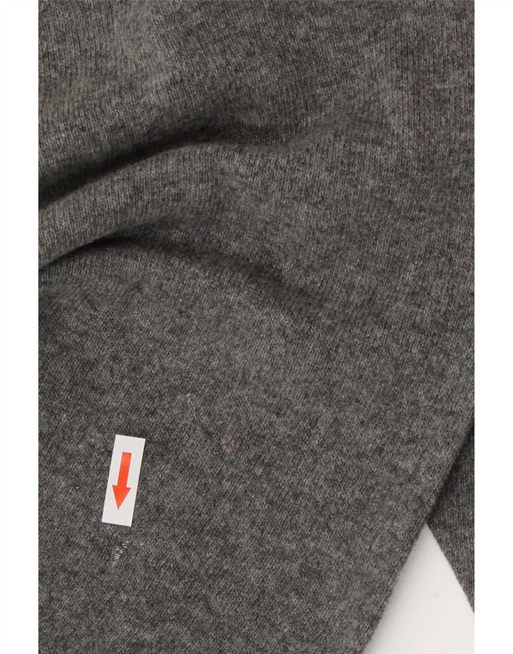 Sergio Tacchini Mens V-Neck Jumper Sweater Small Grey