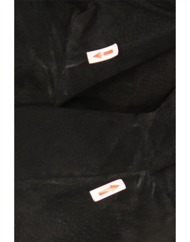 Vintage Mens 3 Button Suede Blazer Jacket UK 38 Medium Black