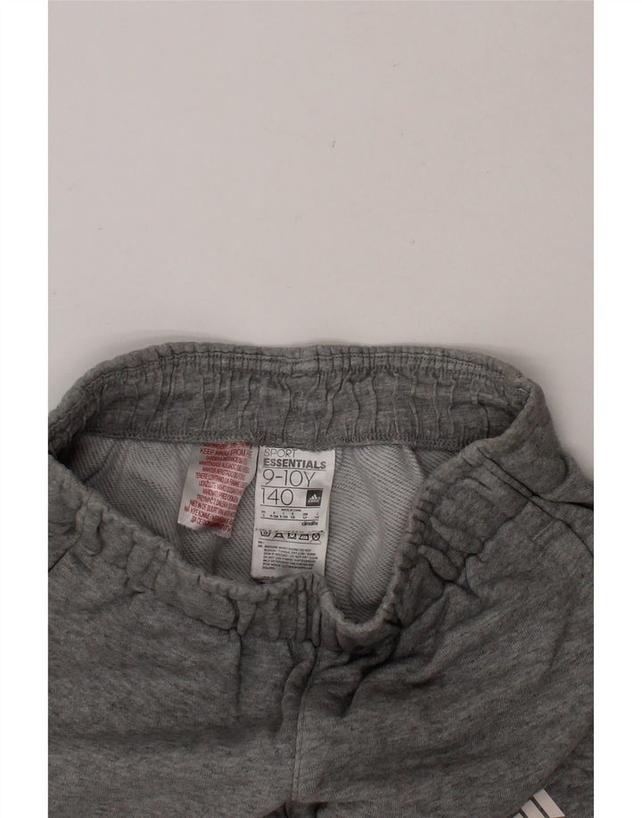 ADIDAS Boys Sport Shorts 9-10 Years  Grey Cotton Vintage Adidas and Second-Hand Adidas from Messina Hembry 