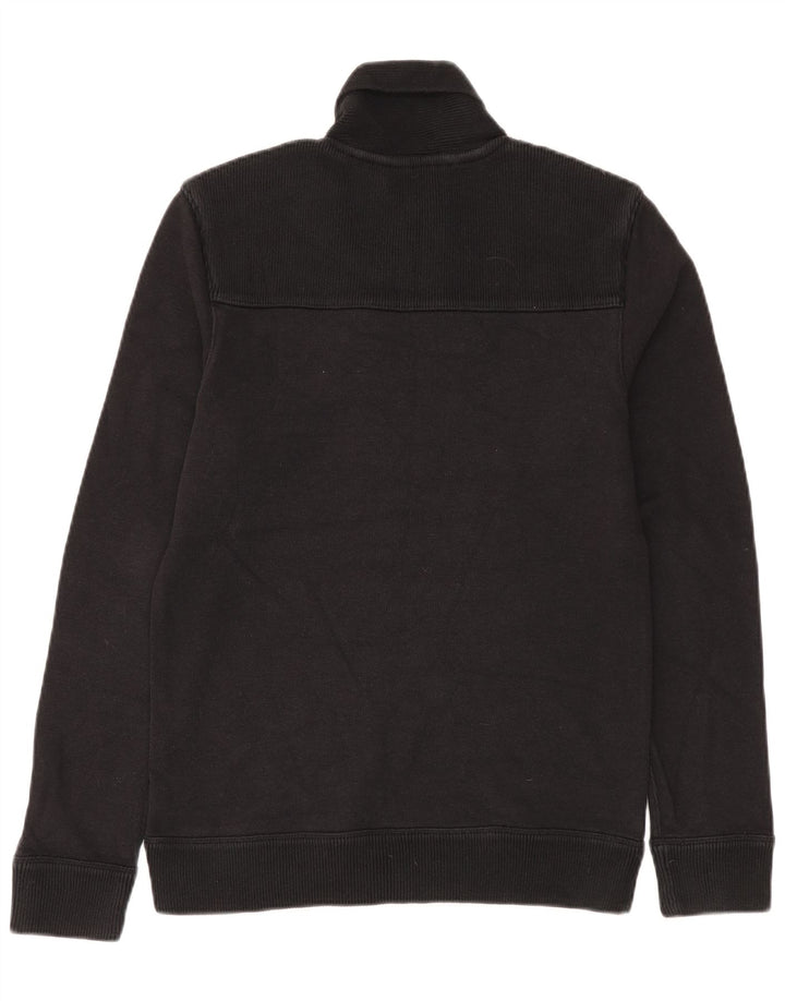 Ted Baker Mens Shawl Neck Jumper Sweater Size 4 Large Black