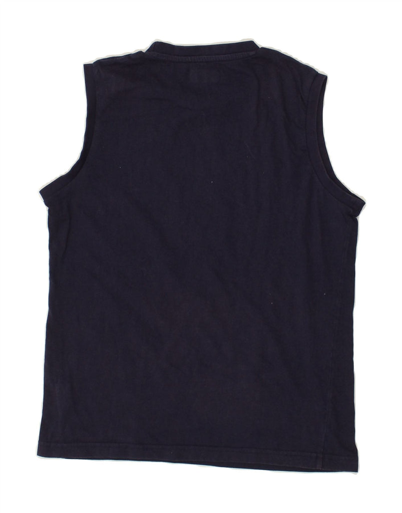 KAPPA Boys Vest Top 13-14 Years Navy Blue Cotton | Vintage Kappa | Thrift | Second-Hand Kappa | Used Clothing | Messina Hembry 