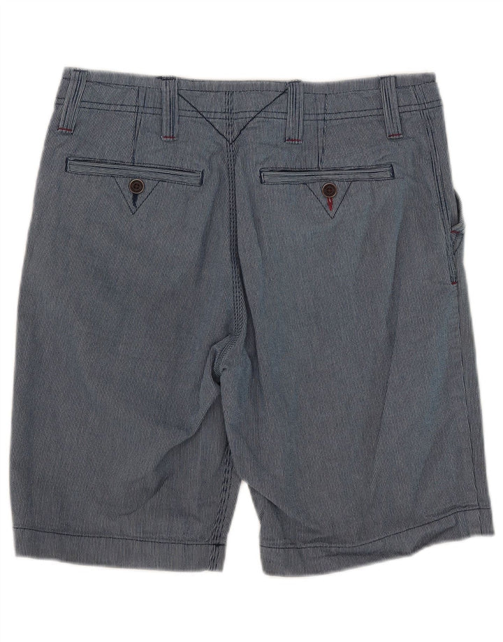 White Stuff Mens Chino Shorts W32 Medium Blue Cotton