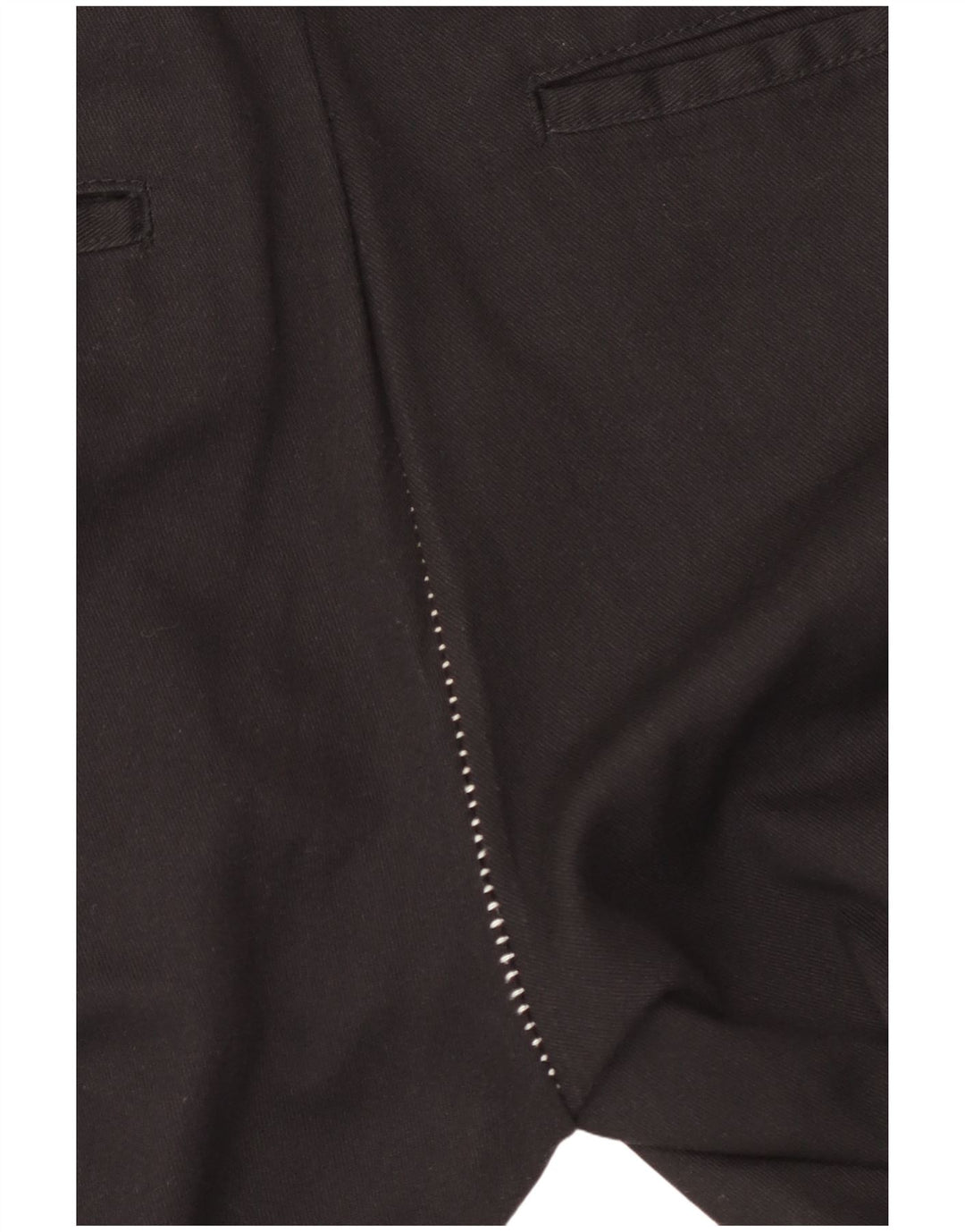 Dickies Mens Slim Fit Chino Trousers W36 L32 Black Polyester