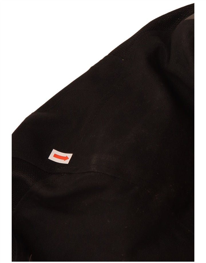 REVIT Mens Graphic Racer Jacket UK 36 Small Black Polyester