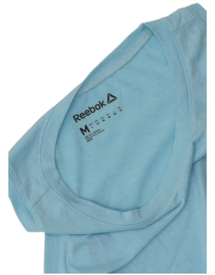 Reebok Womens Vest Top UK 12 Medium Blue