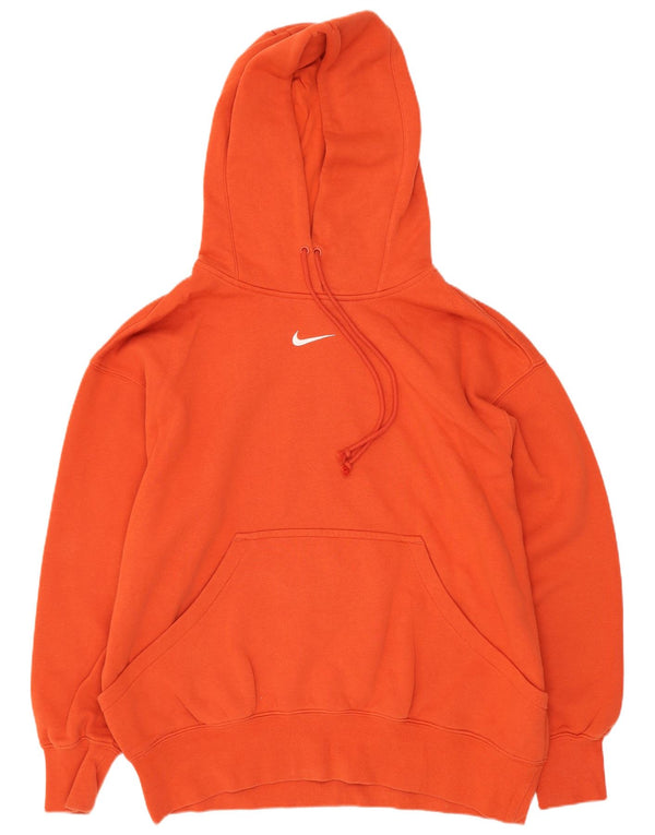 Nike Mens Loose Fit Hoodie Jumper Small Red Cotton