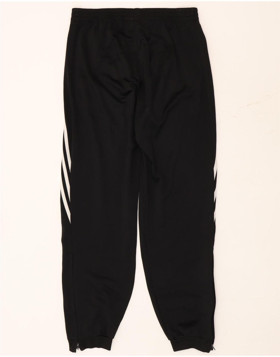 Adidas Mens Tracksuit Trousers Joggers Medium Black Polyester