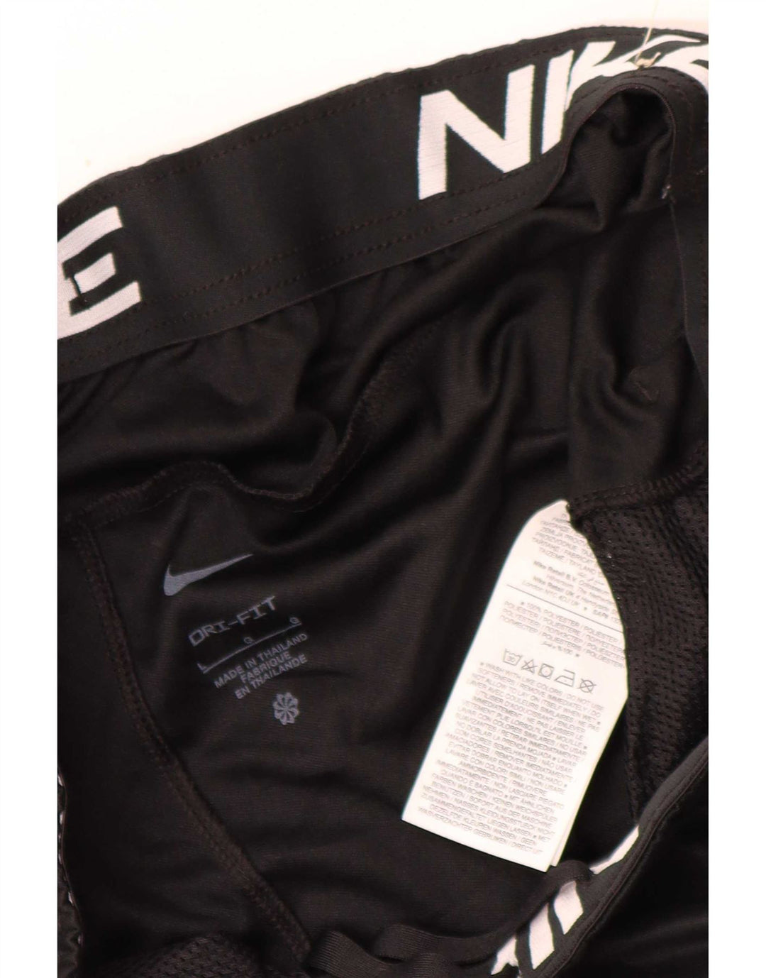 Nike Mens Tracksuit Trousers Joggers Large Black Polyester