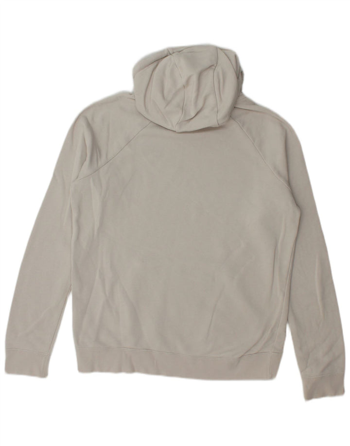 Nike Mens Hoodie Jumper Small White Cotton