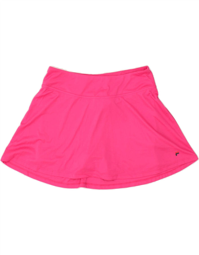 FILA Womens Skort EU 38 Medium Pink Polyester | Vintage Fila | Thrift | Second-Hand Fila | Used Clothing | Messina Hembry 