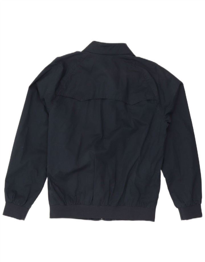 Ben Sherman Mens Bomber Jacket UK 38 Medium Navy Blue