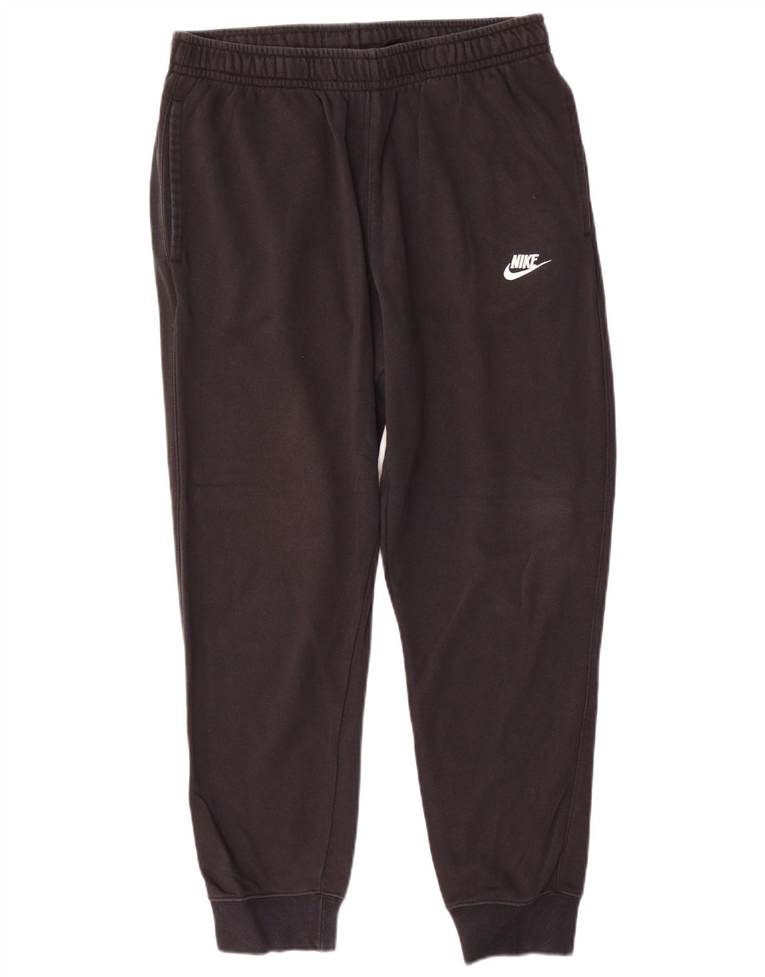 Nike Mens Tracksuit Trousers Joggers Large Black Cotton