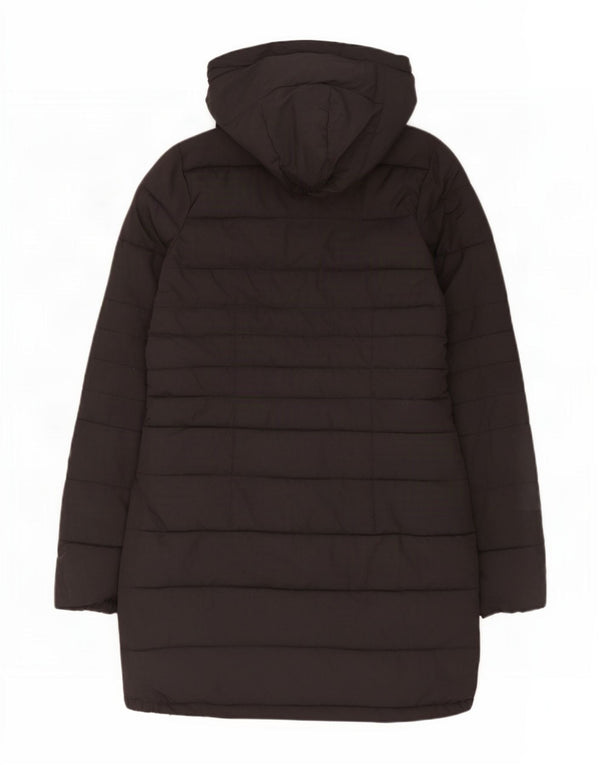 O'Neill Womens Hooded Padded Coat UK 10 Small Black Polyamide