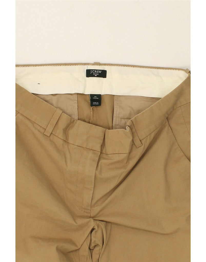 J. CREW Womens City Fit Chino Trousers US 8 Medium W32 L28 Beige Cotton | Vintage J. Crew | Thrift | Second-Hand J. Crew | Used Clothing | Messina Hembry 