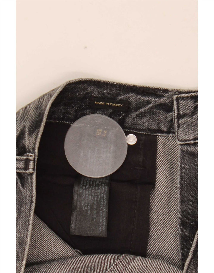 Massimo Dutti Womens Loose Jeans EU 38 Small W28 L30 Grey Cotton
