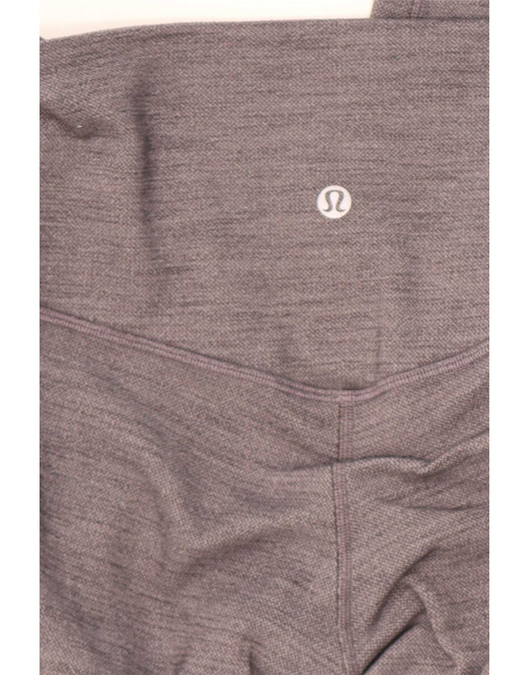 Lululemon Womens Crop Leggings US 4 Small Grey Herringbone