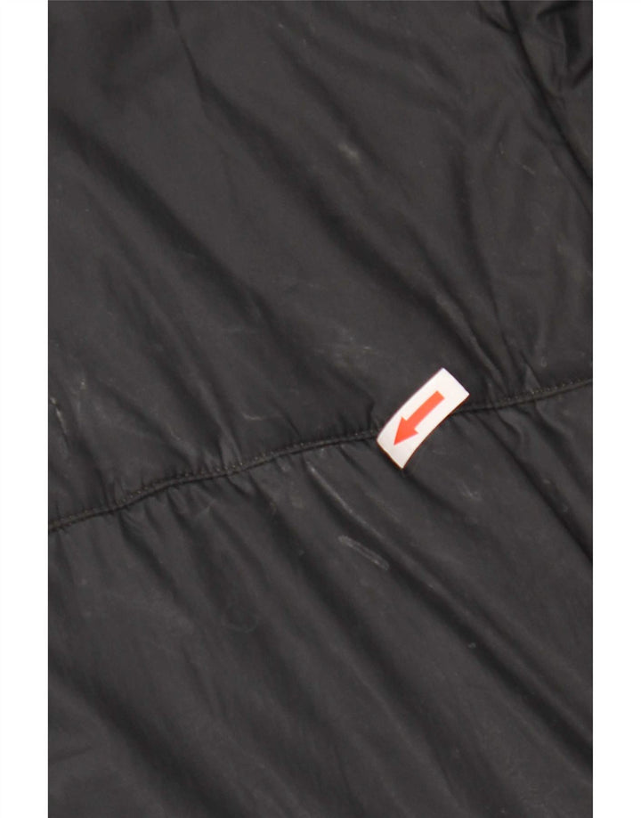 Nike Womens Therma-Fit Hooded Oversized Padded Jacket UK 14 Medium Black