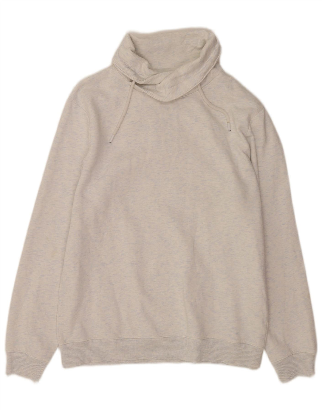 Jules Mens Slim Fit Sweatshirt Jumper Large Grey Flecked Cotton