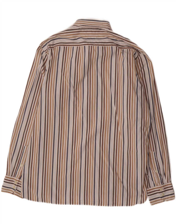Tommy Hilfiger Mens Shirt XL Multicoloured Striped Cotton