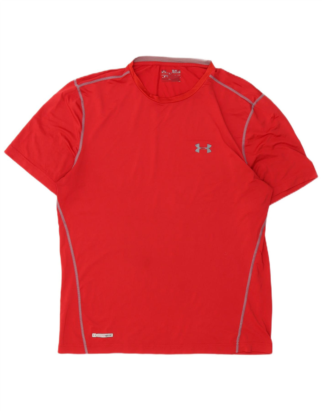 UNDER ARMOUR Mens T-Shirt Top XL Red