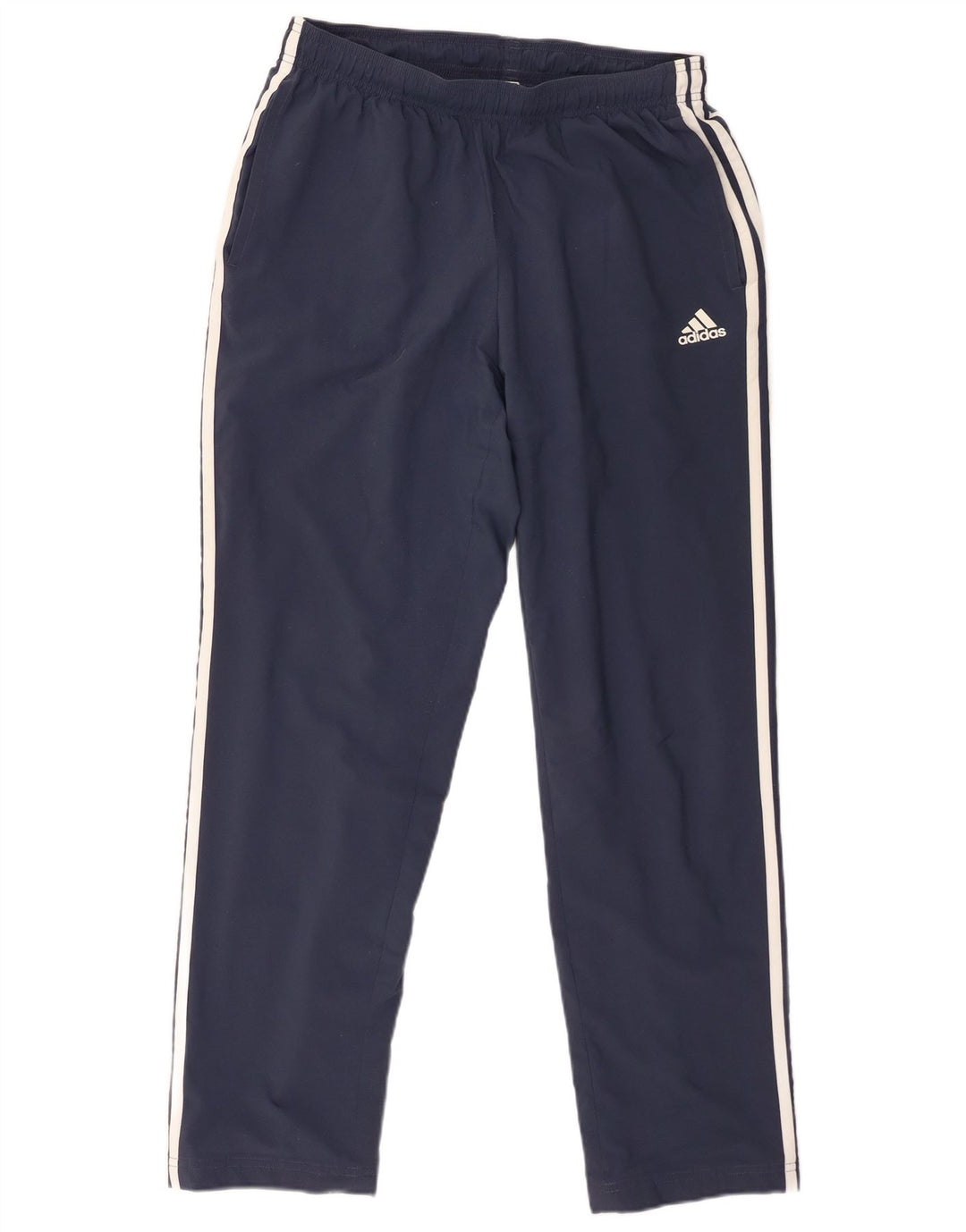 Adidas Mens Tracksuit Trousers UK 42/44 Large  Navy Blue Polyester