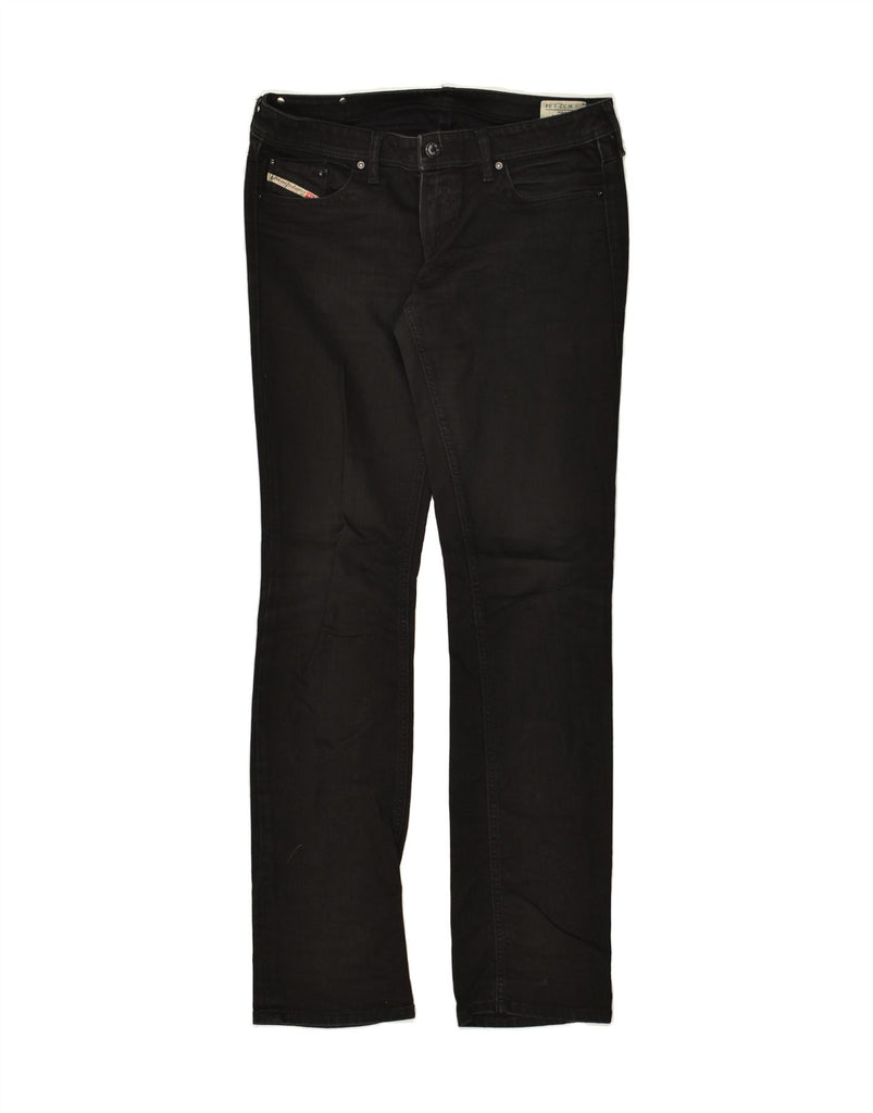 DIESEL Womens Lowky Slim Jeans W32 L34 Black Cotton Vintage Diesel and Second-Hand Diesel from Messina Hembry 