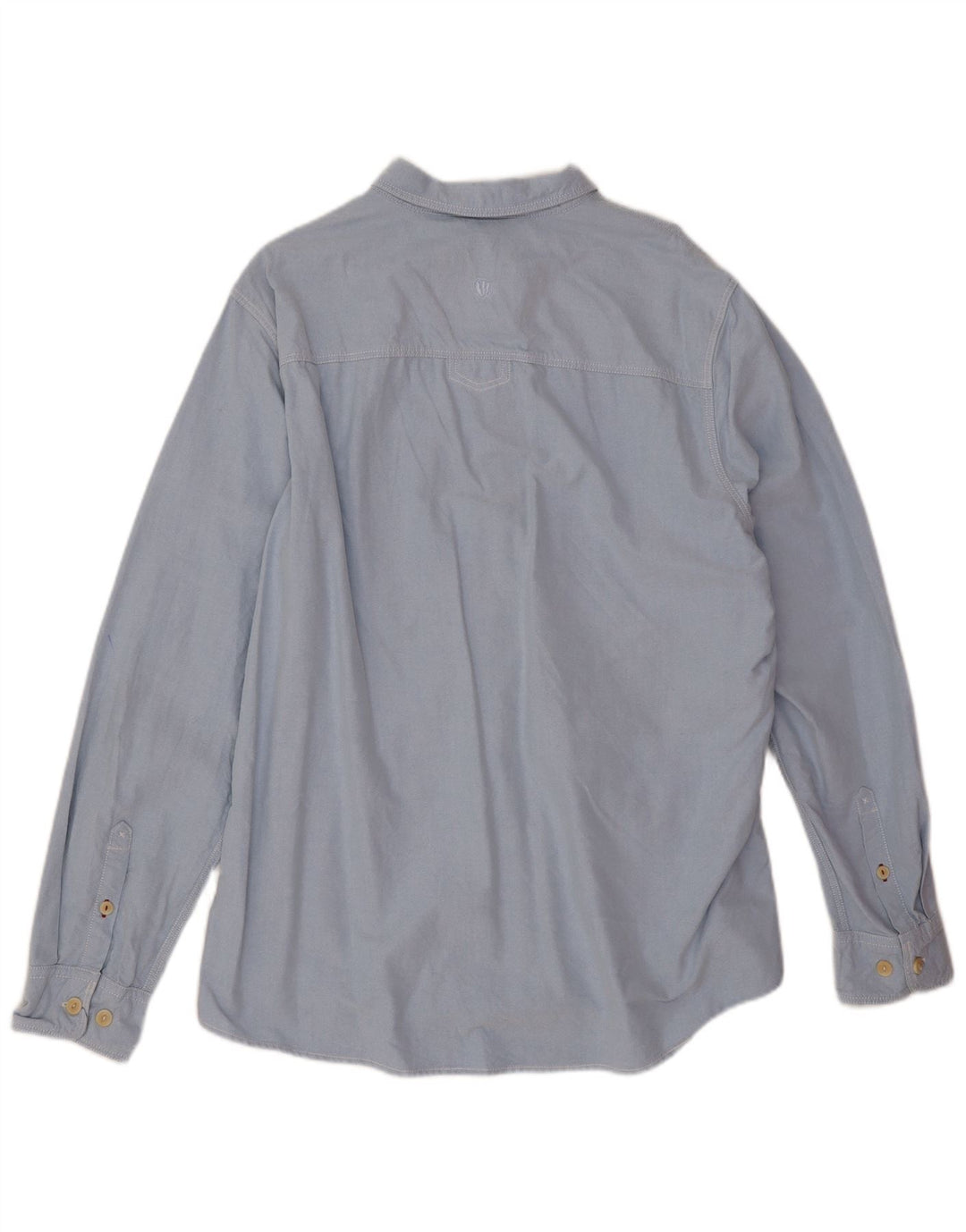 Fat Face Mens Shirt XL Blue Cotton