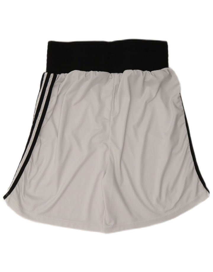 Adidas Mens Sport Shorts Medium White Colourblock Polyester