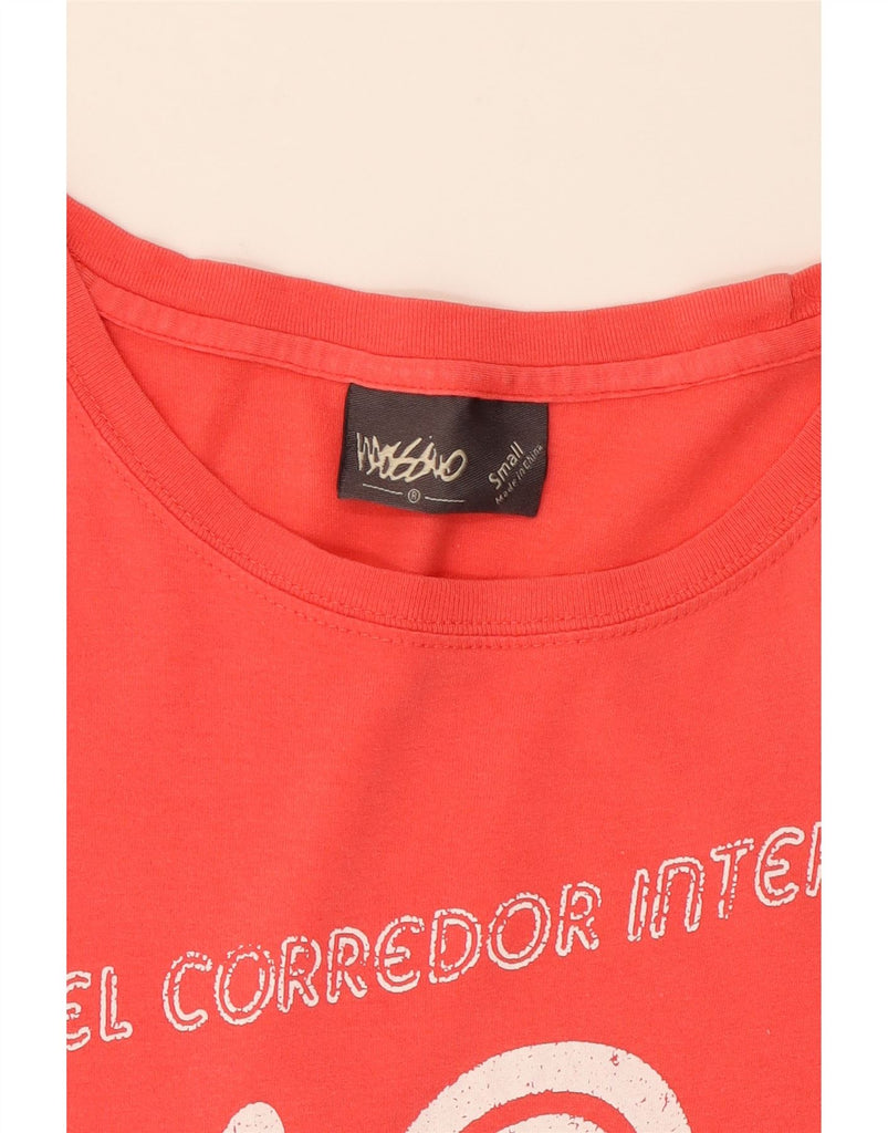 MOSSIMO Womens Tucson Arizona Graphic T-Shirt Top UK 10 Small Red Vintage Mossimo and Second-Hand Mossimo from Messina Hembry 