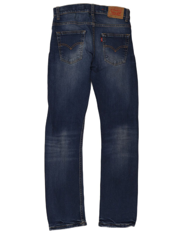 Levi's Boys 511 Slim Jeans 13-14 Years W26 L29 Blue Cotton