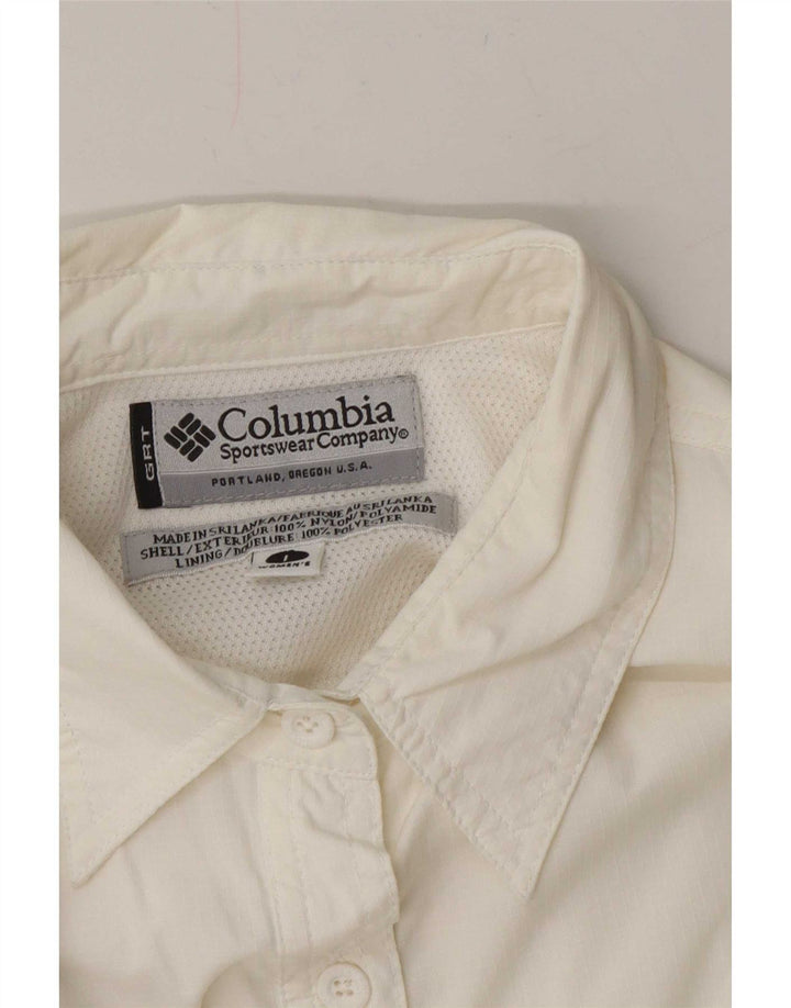 Columbia Womens Shirt UK 16 Large White Nylon