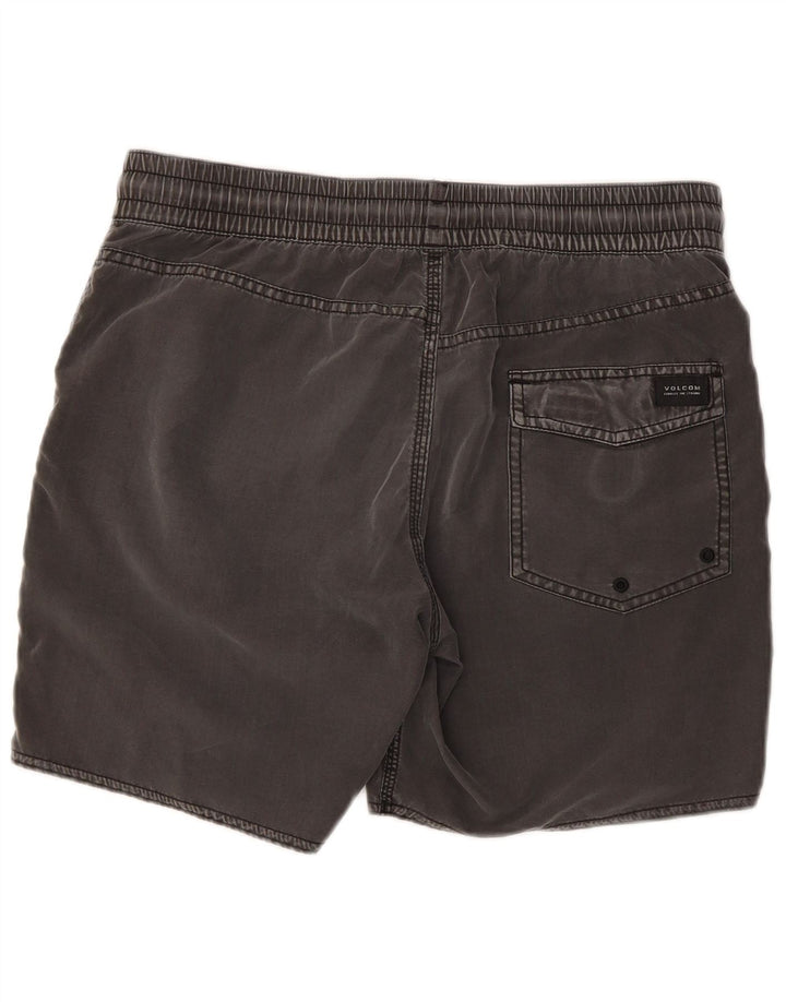 Volcom Mens Swimming Shorts Small  Grey