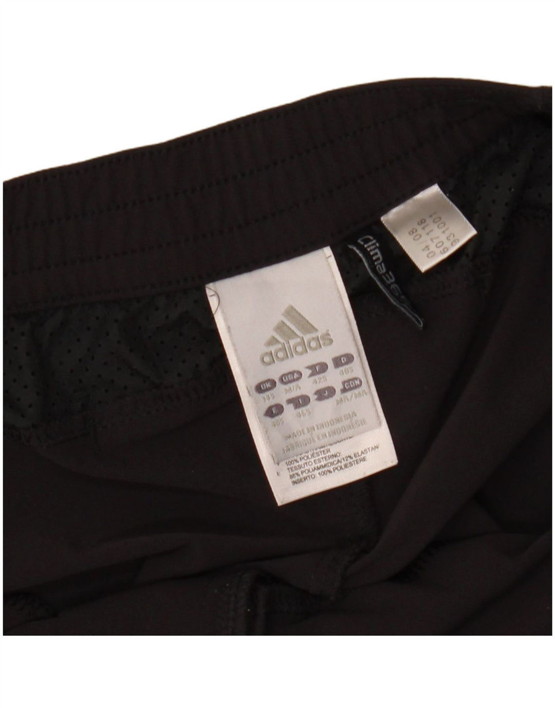 Adidas Womens Clima 365 Cargo Trousers UK 14 Large W34 L31 Black Nylon